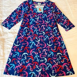 NWT Haley and the Hound Anchor Shift Dress